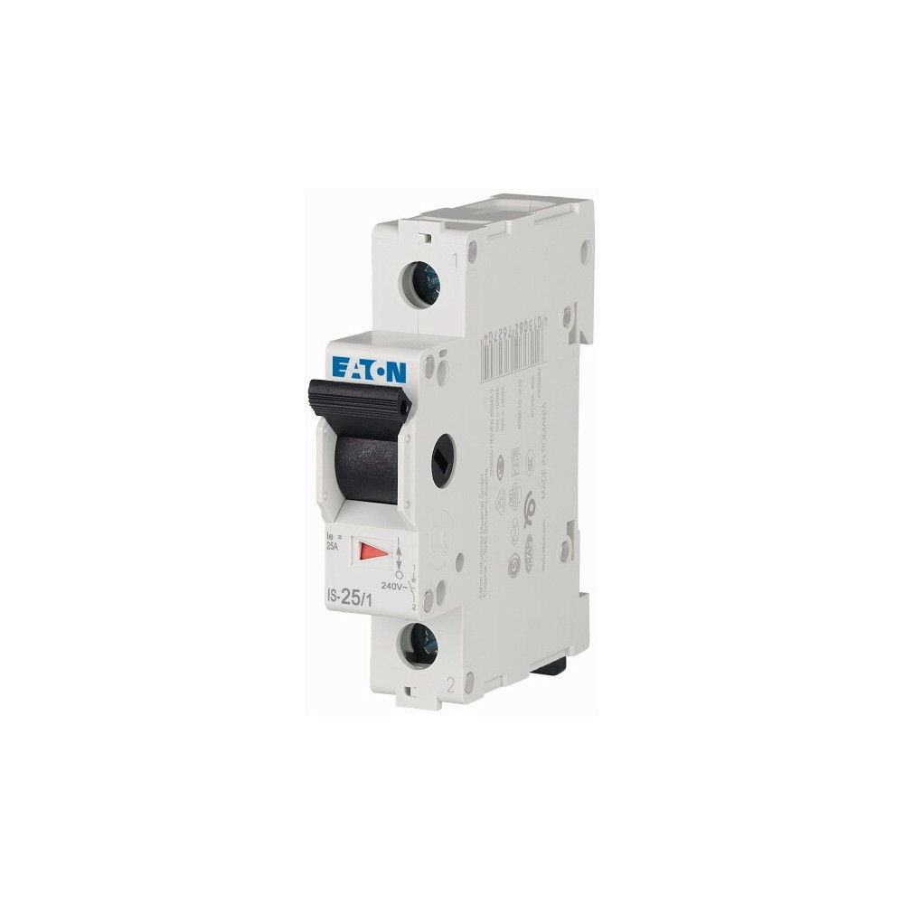 Hlavní vypínač 1p 20a is-20/1 276258 Eaton